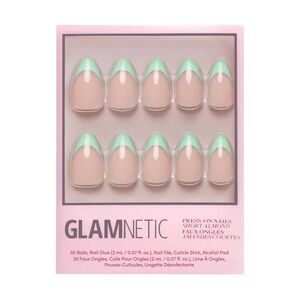 2 for $22 - Glamnetic Press On Nails - Pistachio Crème